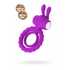 Эрекционное кольцо на пенис GOOD BUNNY, силикон, фиолетовый, 9 см