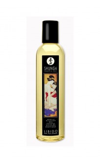 Массажное масло Shunga Экзотические фрукты, возбуждающее, натуральное, 250 мл