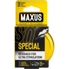 Презервативы Maxus Special, точечно-ребристые, 3 шт