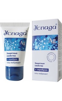 Гель-любрикант Услада с серебром, 30 г