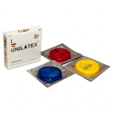 Мультифруктовые презервативы Unilatex® Multifruit 1 уп (3 шт)